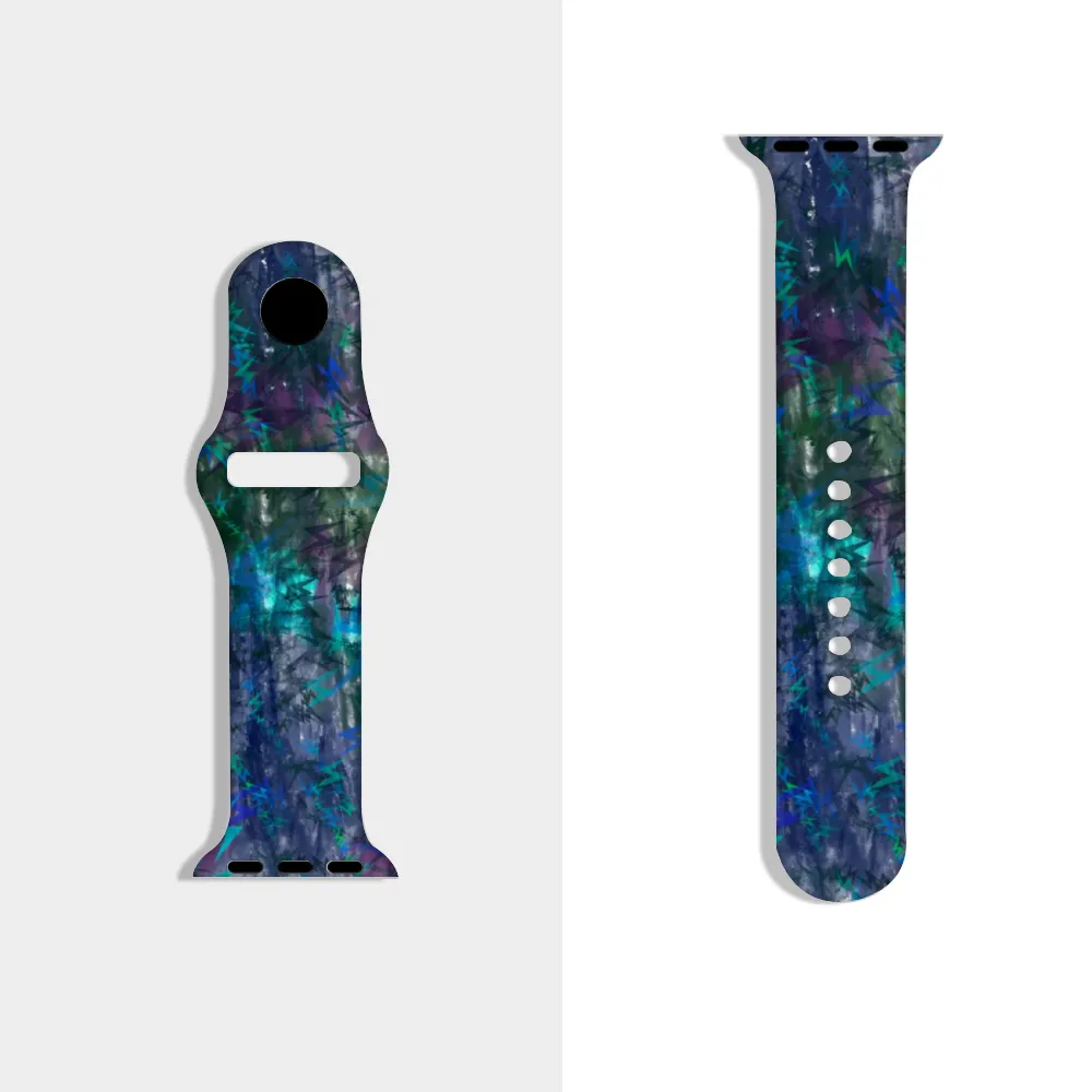 M Art 1 Apple iWatch Replacement Strap TPU Rubber (FWS)