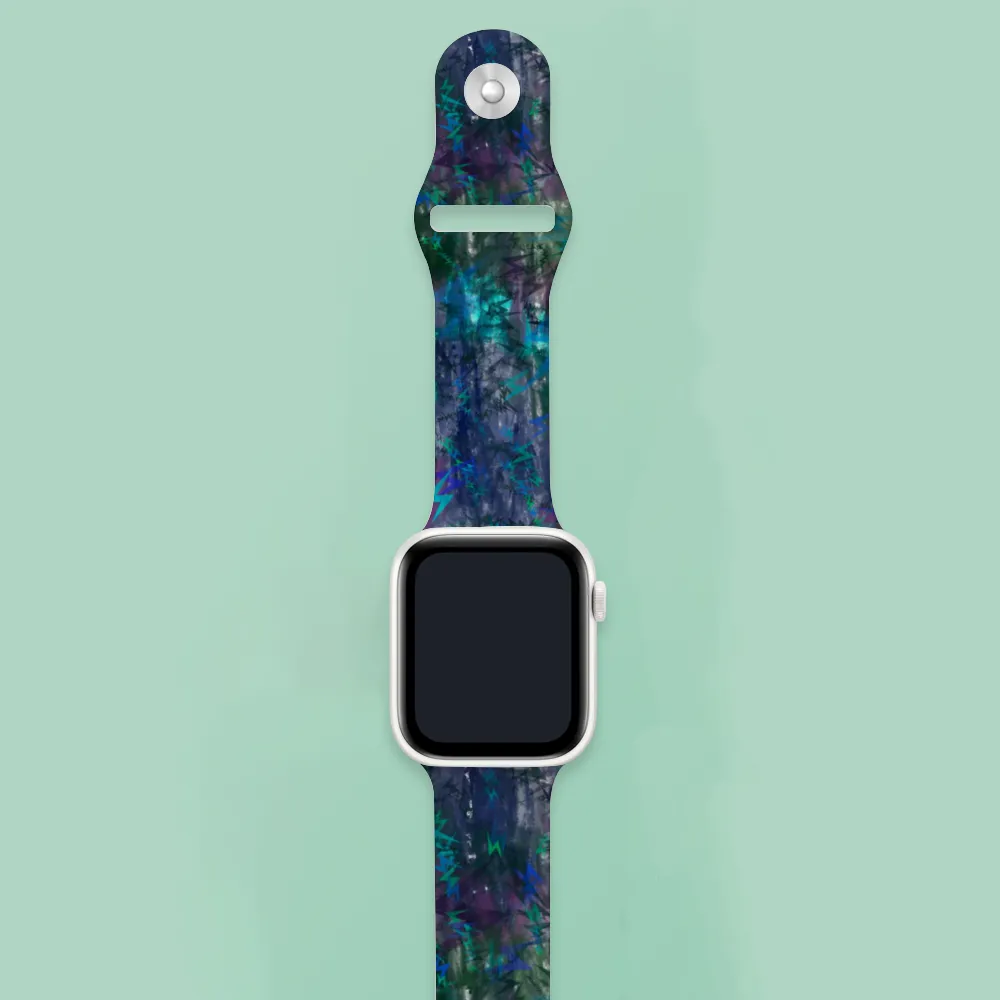 M Art 1 Apple iWatch Replacement Strap TPU Rubber (FWS)